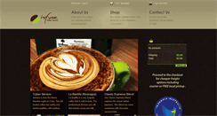 Desktop Screenshot of infusecoffee.com.au
